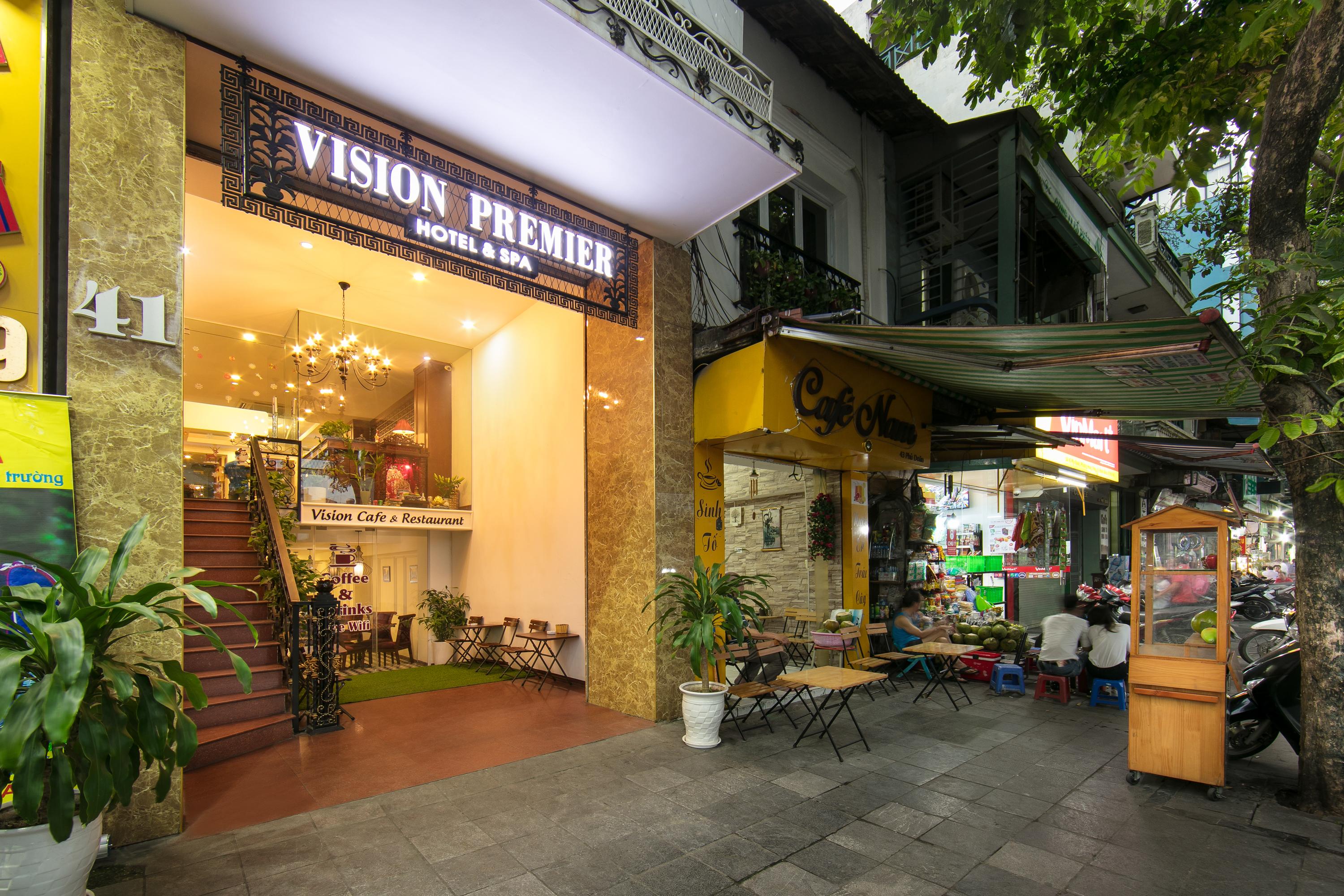 Hanoi Vision Premium Hotel Exteriör bild